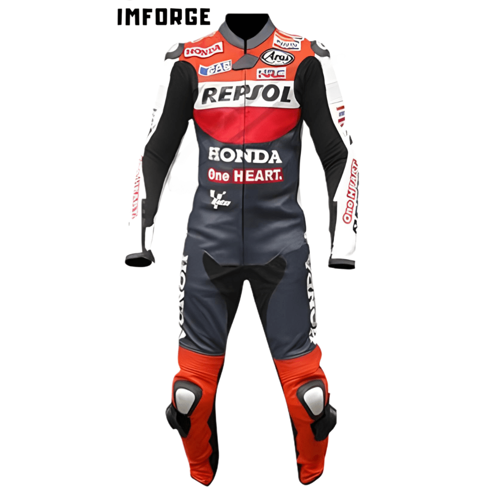 Repsol Replica Racing Leather Suit – Premium Track Edition
