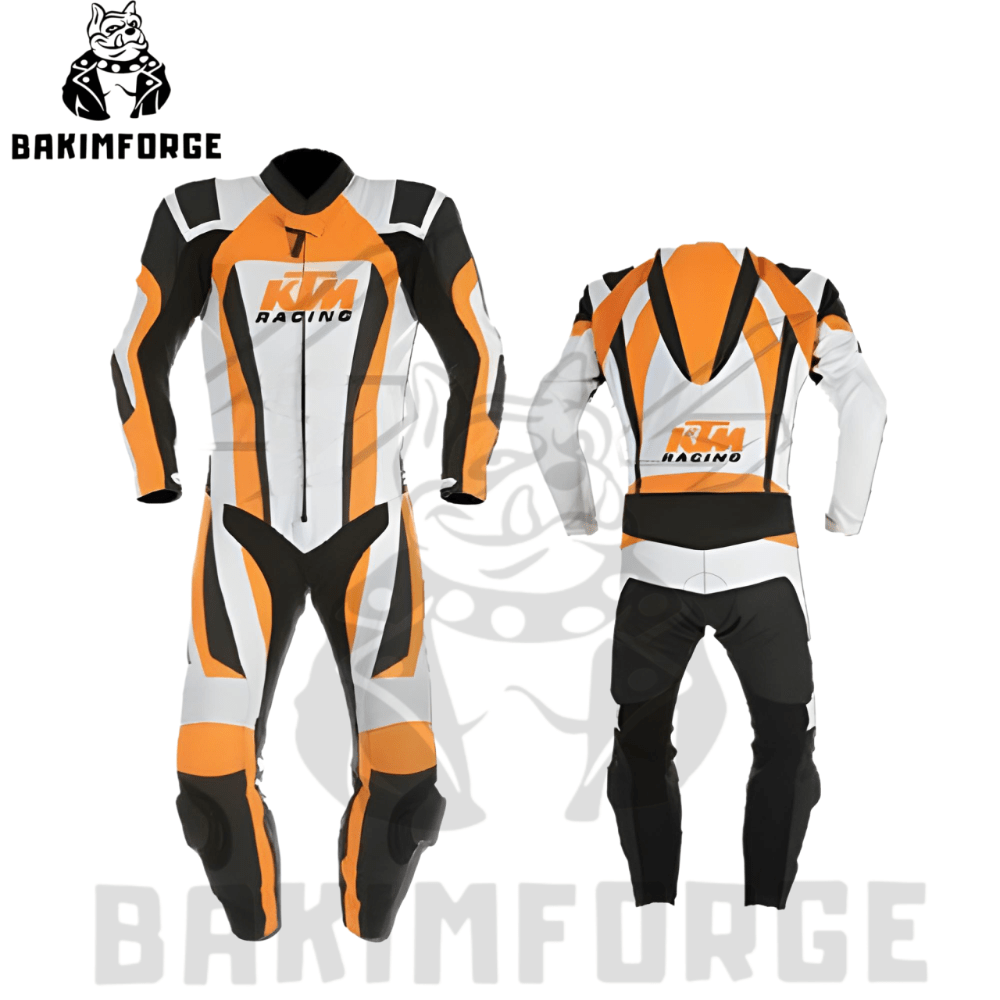KTM Racing Replica Leather Suit – Orange Force Edition