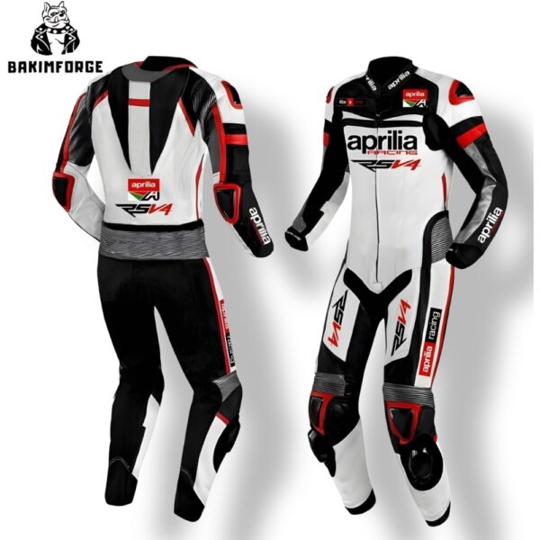 Aprilia Racing Replica Leather Suit – RSV4 Track Edition