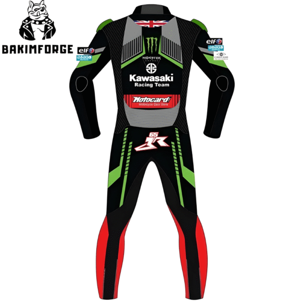 Kawasaki Ninja Replica Leather Suit – ZX-RR Race Edition - Image 2