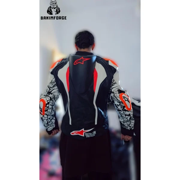 Bakim Forge “ShadowLine” Armored Riding Jacket – Urban Series - Image 4