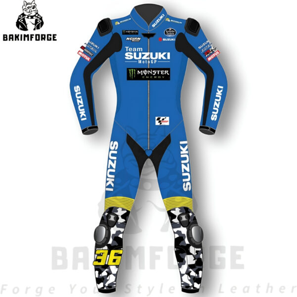 Suzuki GSX-RR MotoGP Replica Leather Suit – Factory Blue Edition