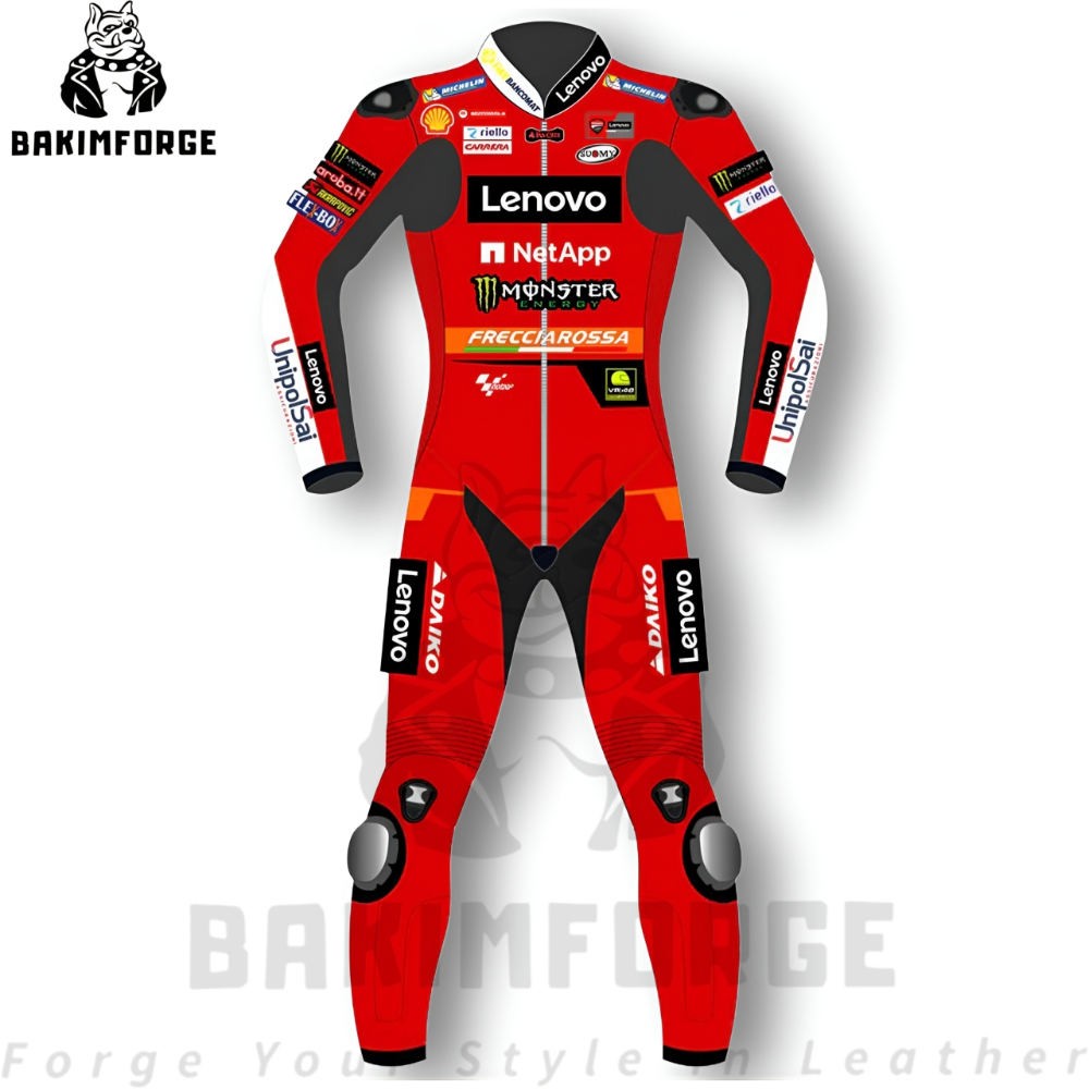 Lenovo Ducati MotoGP Replica Leather Suit – Factory Team Edition