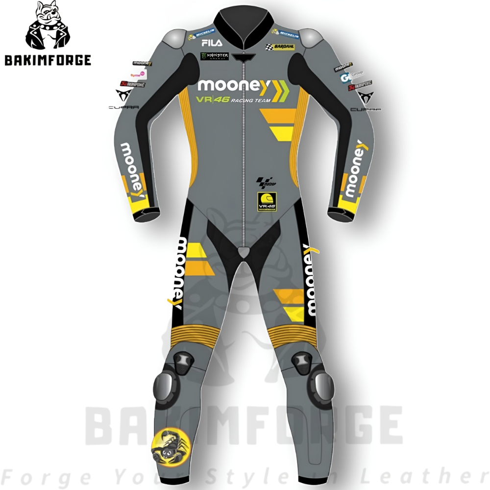 Mooney VR46 MotoGP Replica Leather Suit – Limited Team Edition