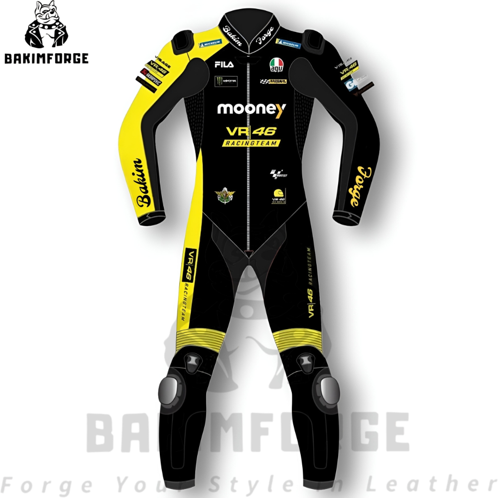 Mooney VR46 MotoGP Replica Leather Suit – Limited Team Edition
