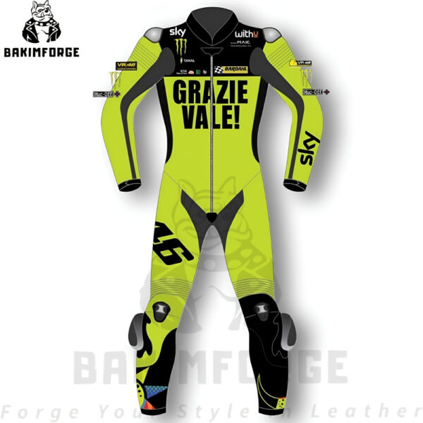 Grazie Vale Tribute Leather Suit – Rossi Legacy Edition