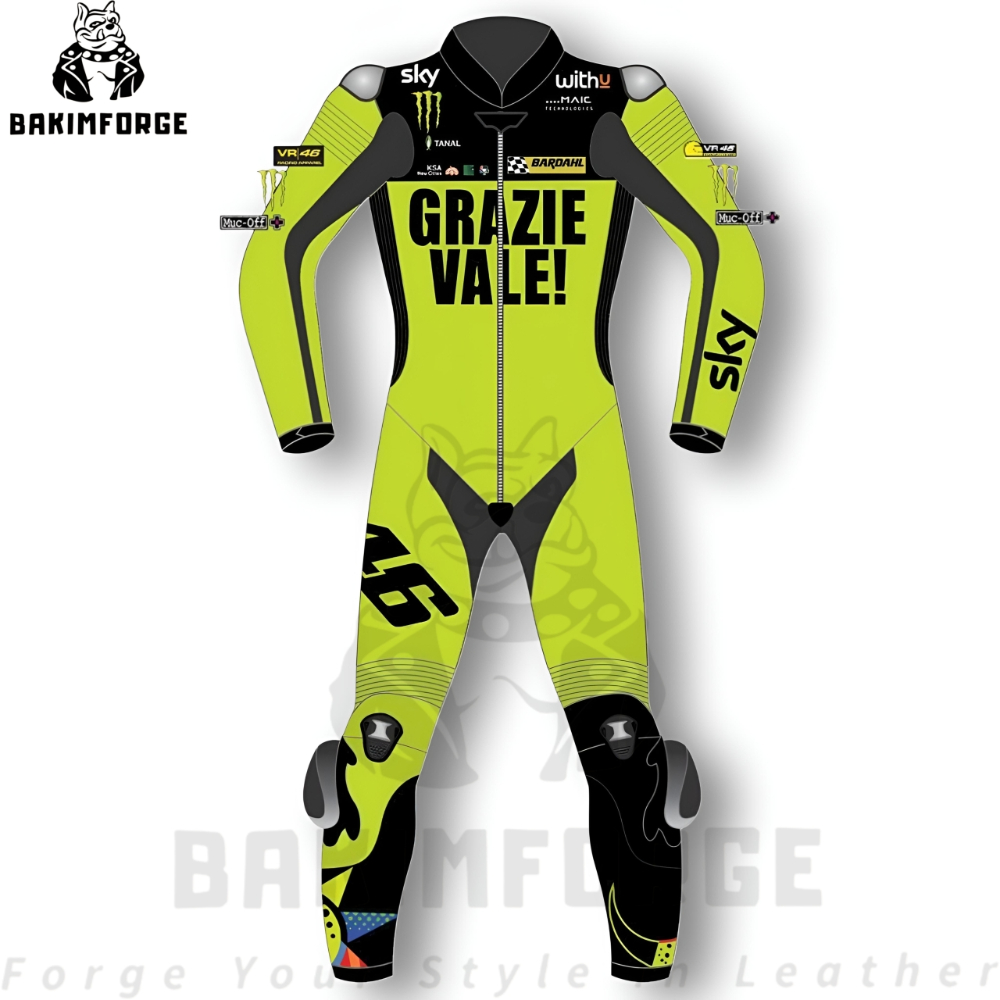 Grazie Vale Tribute Leather Suit – Rossi Legacy Edition