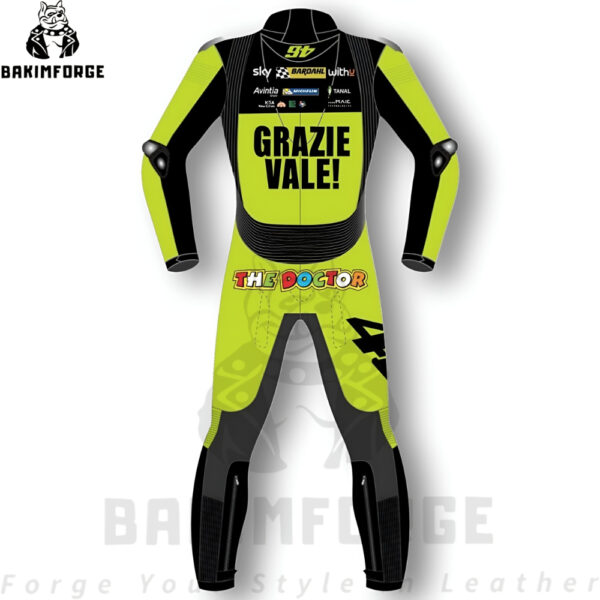 Grazie Vale Tribute Leather Suit – Rossi Legacy Edition - Image 2
