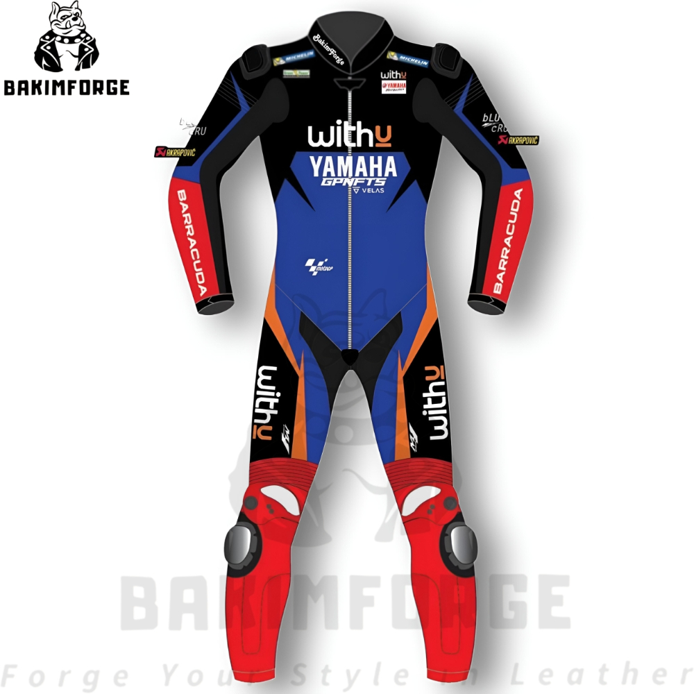 Yamaha Factory Racing MotoGP Replica Leather Suit – Monster Energy Edition