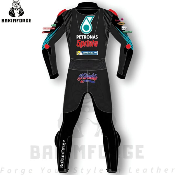 Yamaha Factory Racing MotoGP Replica Leather Suit – Monster Energy Edition - Image 2