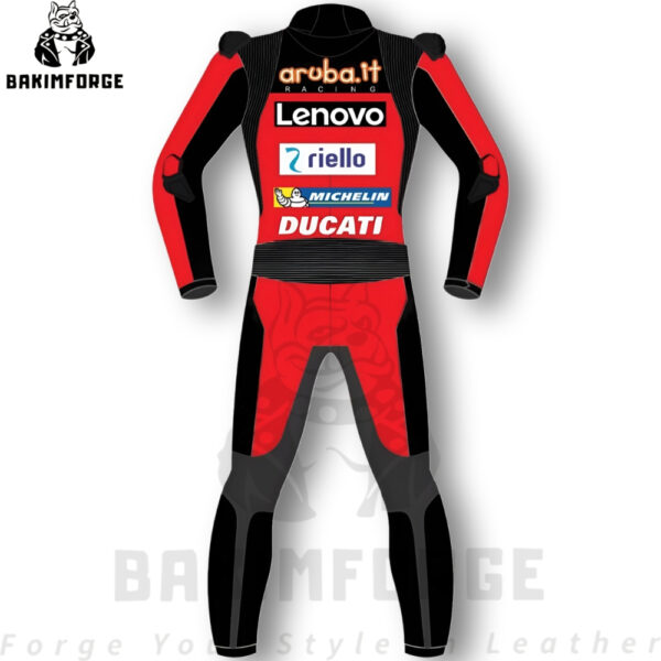 Ducati Corse MotoGP Replica Leather Suit – Factory Racing Edition - Image 2