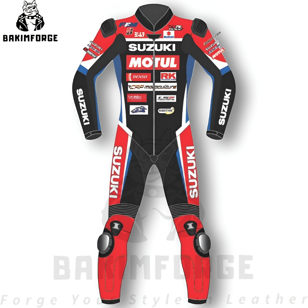 Suzuki Ecstar MotoGP Replica Racing Suit – Team Blue Edition