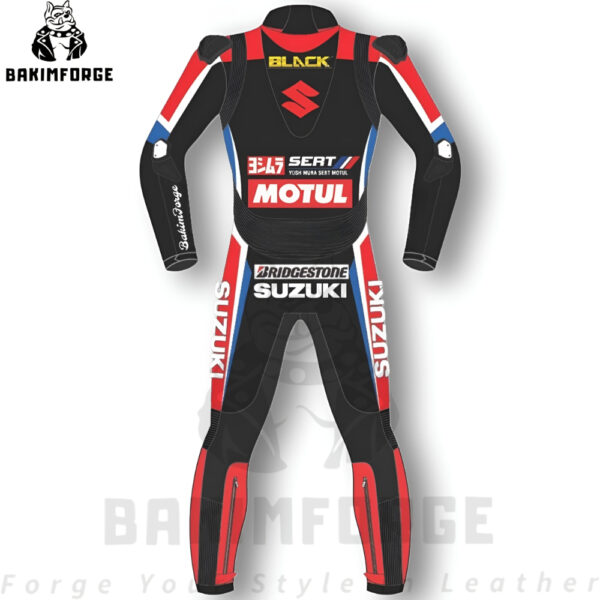 Suzuki Ecstar MotoGP Replica Racing Suit – Team Blue Edition - Image 2