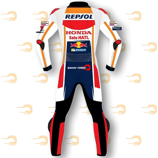 Repsol Honda Racing Replica Leather Suit – MotoGP Edition - Image 2