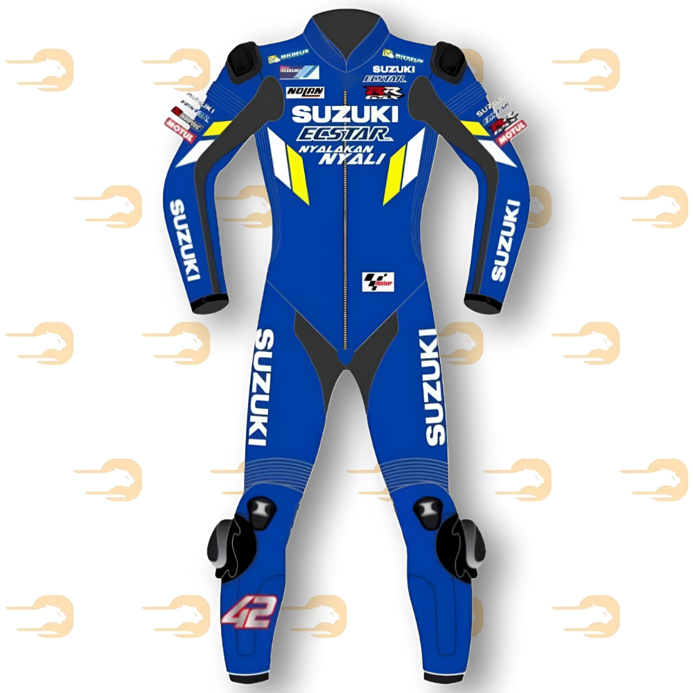 Suzuki ECSTAR Racing Replica Leather Suit – GSX-RR Edition