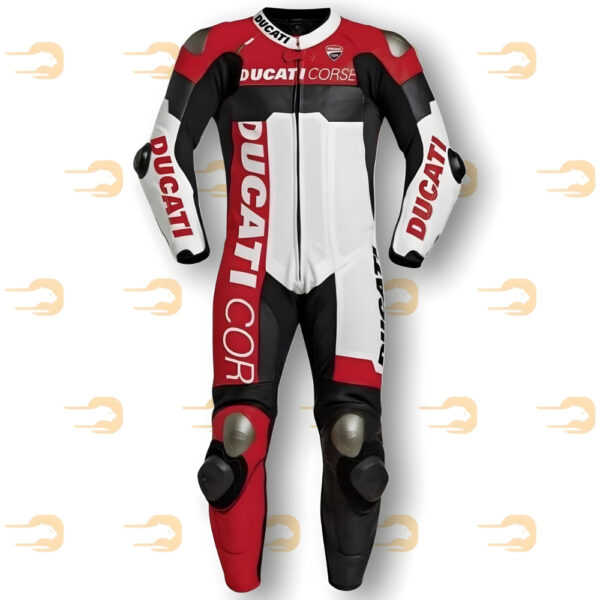 Ducati Corse Racing Replica Leather Suit
