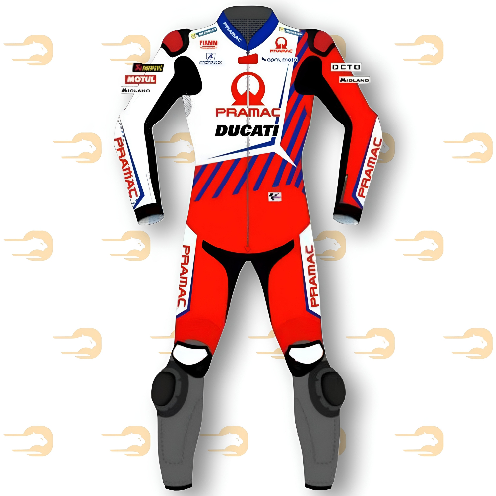 Ducati Corse Racing Replica Leather Suit